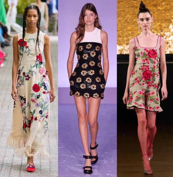 Модные приемы, трендовые стилизации, особенности кроя, ткани, текстуры, фасоны сезона весна-лето 2023