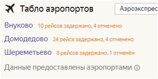 В Москве из-за снегопада задержано или отменено около 50 рейсов