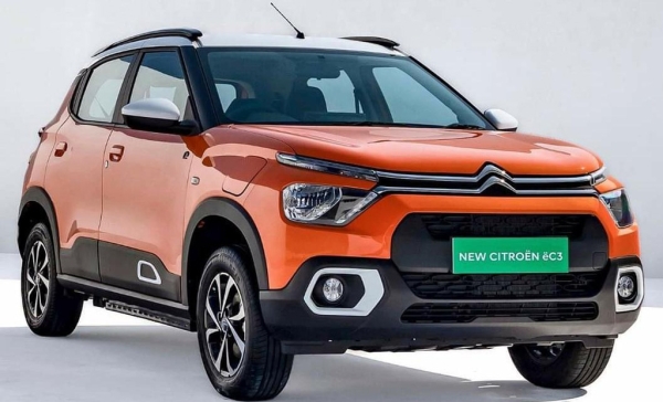 Представлен дешевый электромобиль Citroen eC3