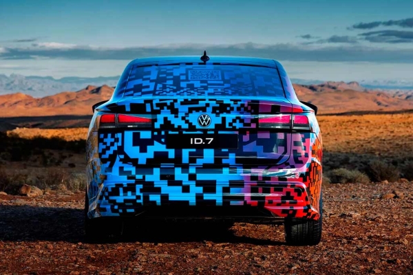 На CES 2023 покажут новый электрический седан Volkswagen ID.7