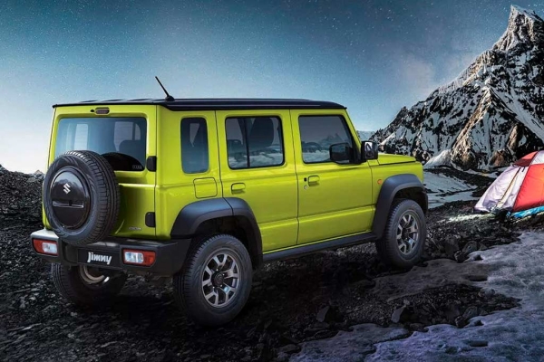 В Индии представили пятидверный вариант внедорожника Suzuki Jimny