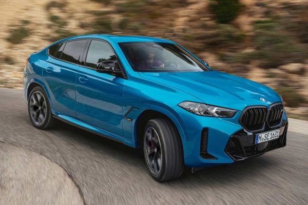 Рестайлинговый BMW X6 2023 дебютировал одновременно с обновленным X5