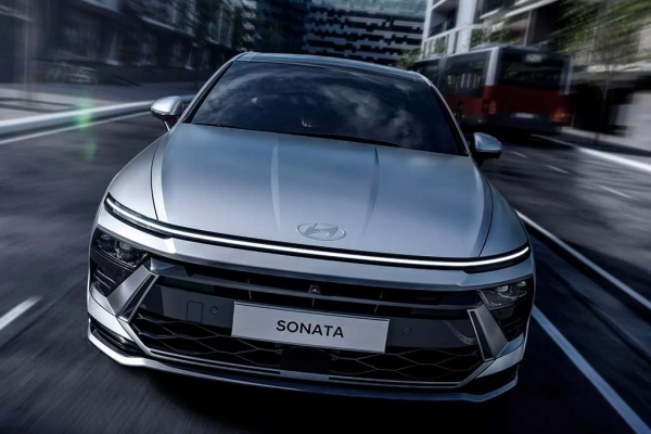 Обновленный Hyundai Sonata 2024 спереди теперь не узнать: первые фото