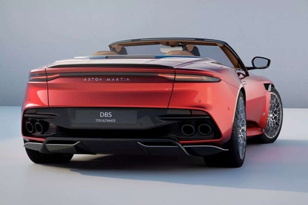 Британцы рассекретили 770-сильный родстер Aston Martin DBS 770 Ultimate Volante