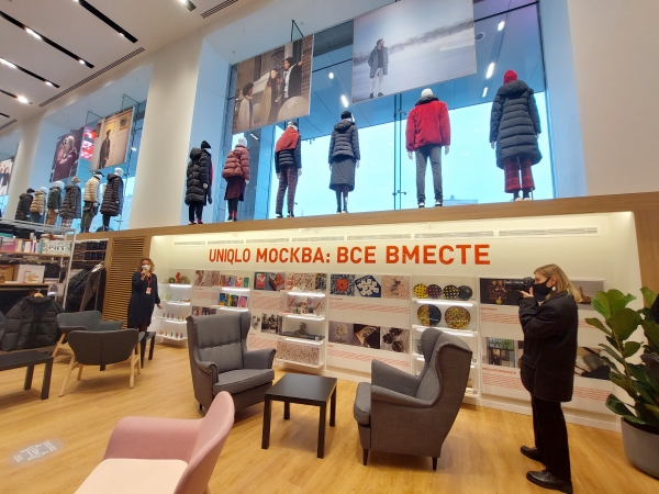 Uniqlo открыла в ТРЦ «Европейский» самый большой магазин сети в Европе