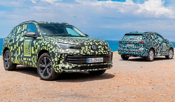 Новый Volkswagen Tiguan рассекретили за несколько месяцев до официальной премьеры