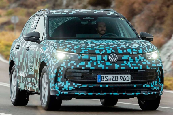 Новый Volkswagen Tiguan рассекретили за несколько месяцев до официальной премьеры