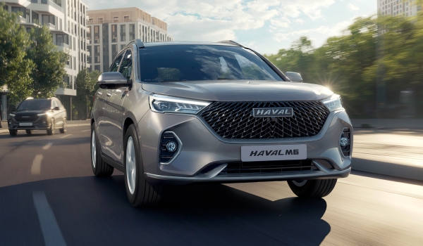 Среднеразмерный кроссовер Haval M6: цены в России