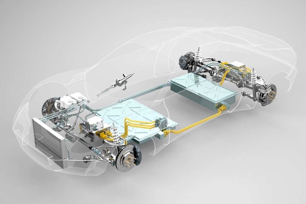 Британцы из Caterham представили стильный электрический спорткар Project V