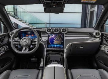 Топовый Mercedes-AMG GLC 63 S E Performance 2024 превратился в мощный гибрид