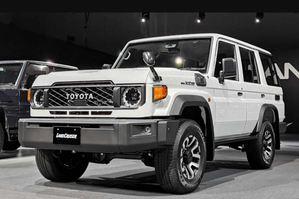 Японцы представили вновь обновленный внедорожник Toyota Land Cruiser 70