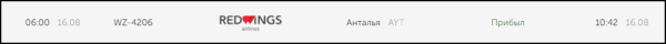 Пассажиры Red Wings прибыли из Антальи с задержкой двое суток