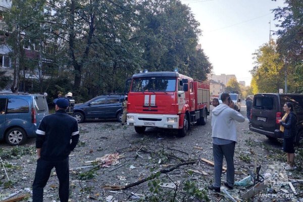 В многоэтажке в Балашихе произошел взрыв газа. Под завалами есть люди 