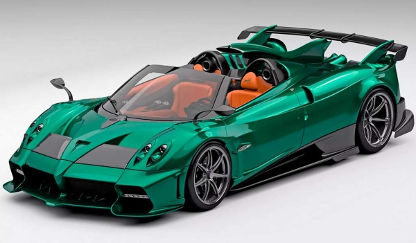 Pagani Imola Roadster: открытая версия гиперкара с продуманной аэродинамикой