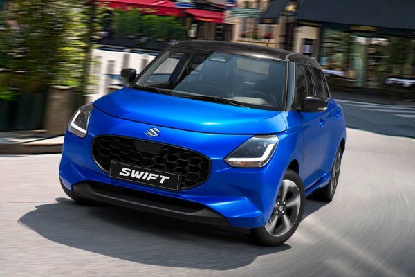 Представлен новый Suzuki Swift 2024: улучшенная аэродинамика и другой мотор