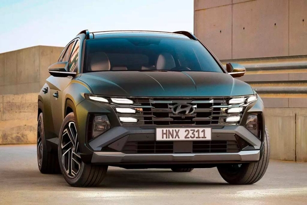 В рамках рестайлинга кроссовер Hyundai Tucson получил серьезно измененный салон