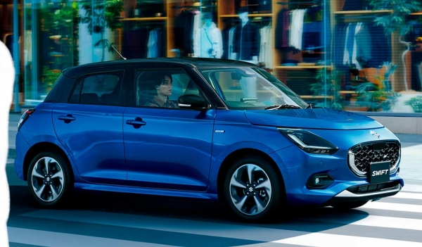 Представлен новый Suzuki Swift 2024: улучшенная аэродинамика и другой мотор