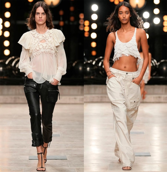 Женская мода и сочетание стилей в коллекции Isabel Marant