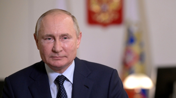 Путин поприветствовал участников ПМЭФ Путин поприветствовал участников ПМЭФ