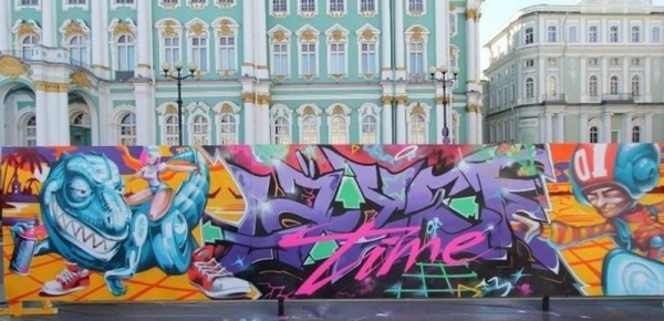 В Петербурге оборудуют место для граффити В Петербурге оборудуют место для граффити