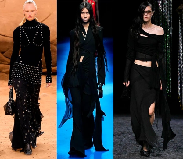 Dark Fashion: тотал блэк в одежде Dark Fashion: тотал блэк в одежде